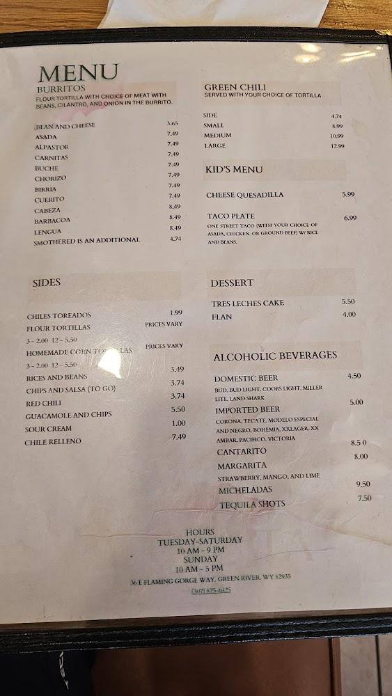 Mi Casita Menu image 3