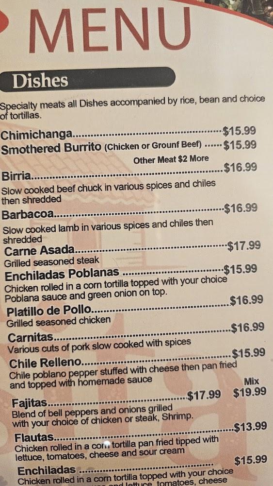 Mi Casita Menu image 4