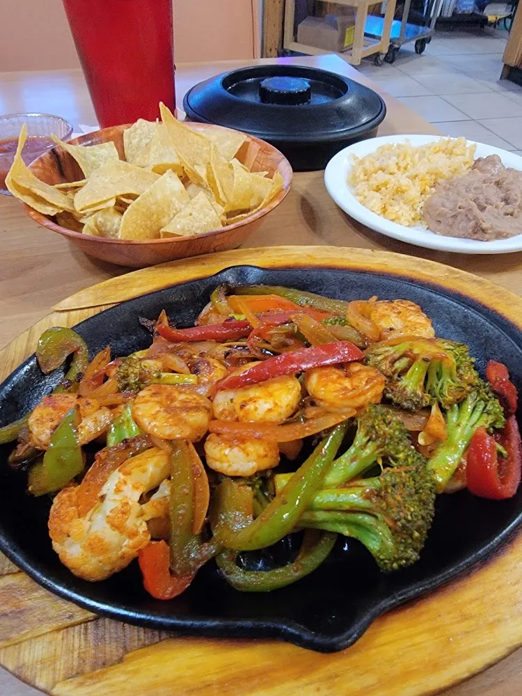 Shrimp Fajitas